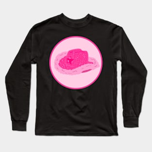 Pink cowgirl hat Long Sleeve T-Shirt